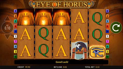 eye of horus slot kostenlos